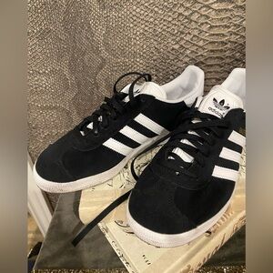 Black & White Gazelle Shoes